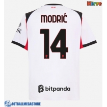 Fotballdrakt Herre AC Milan Luka Modric #14 Bortedrakt 2025-26 Kortermet